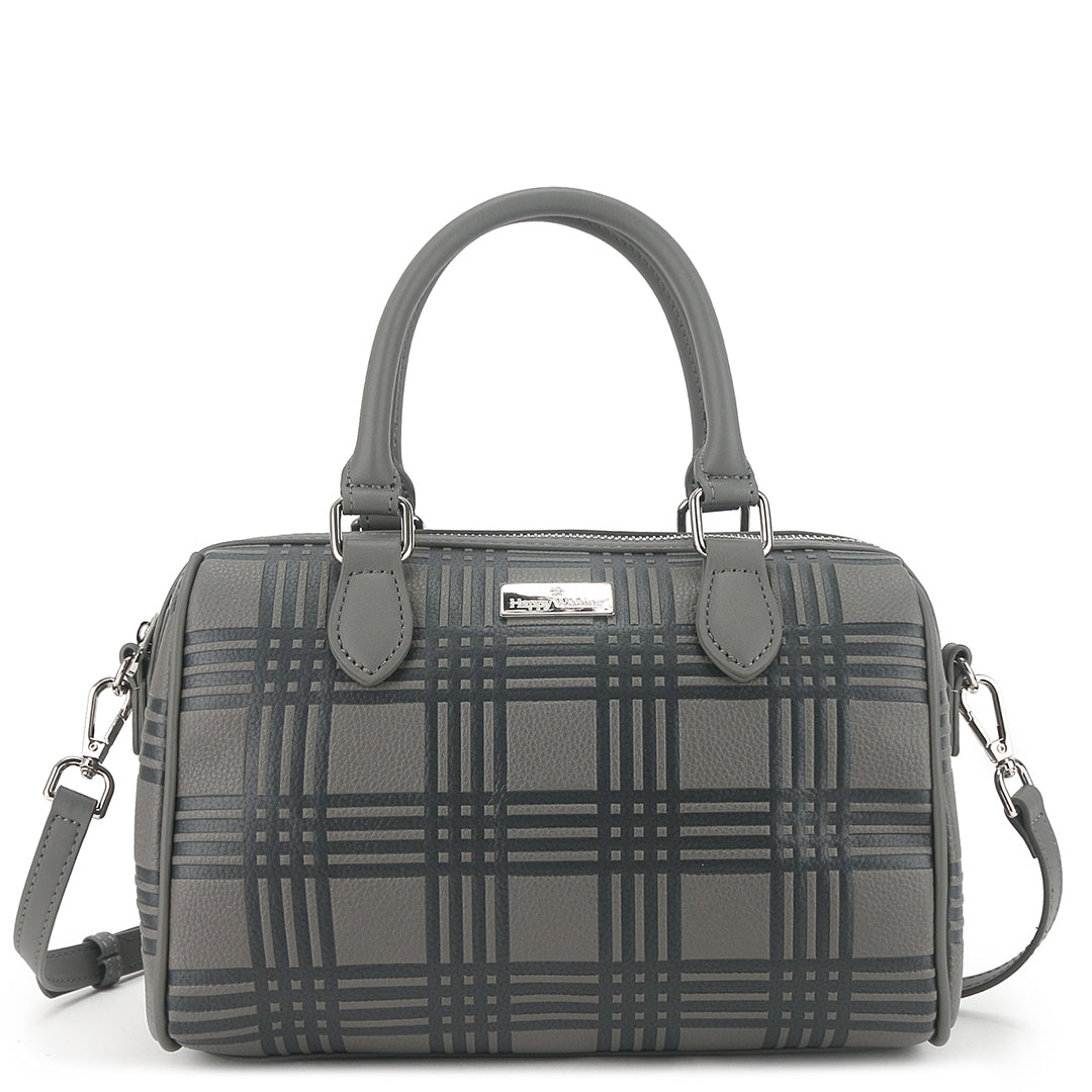 Satchel Michlle Palaka Embossed Grey