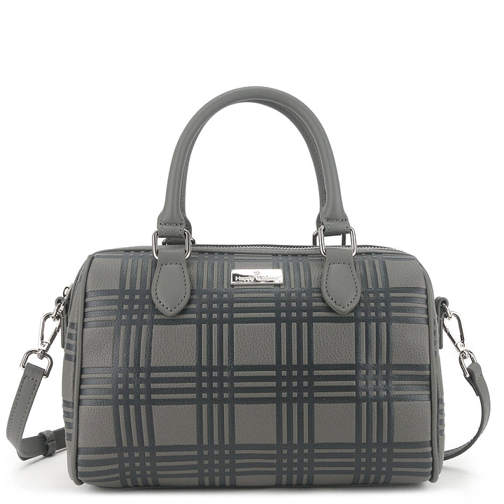 Satchel Michlle Palaka Embossed Grey