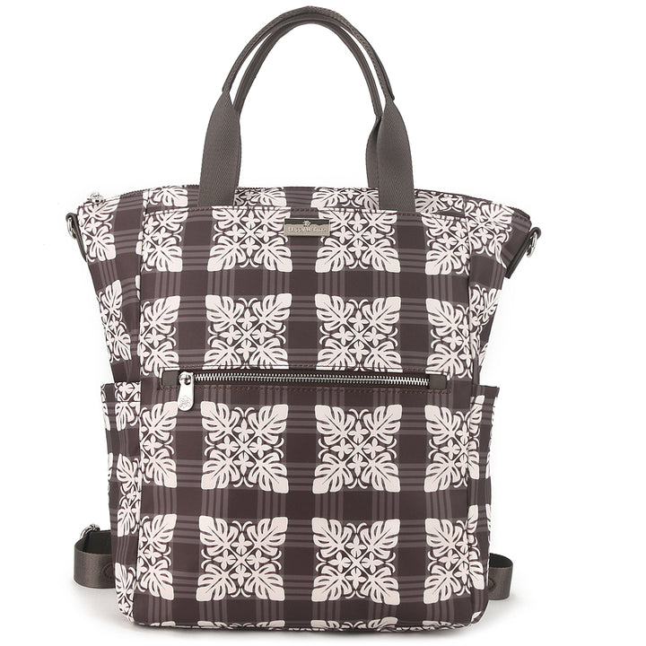 Bookbag Ke'olu Quilt Palaka Brown