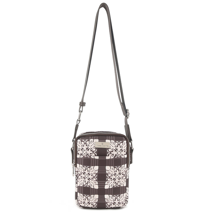 Crossbody Small Ke'olu Quilt Palaka Brown
