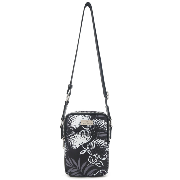 Crossbody Small Ke'olu Lehua Black