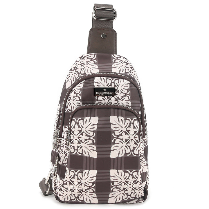 Sling Bag Ke'olu Palaka Brown
