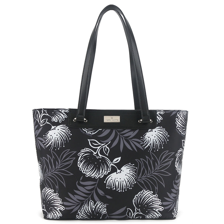 Tote Bag Ke'olu Lehua Black