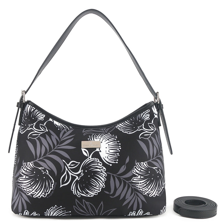 Shoulder Bag Ke'olu Lehua Black