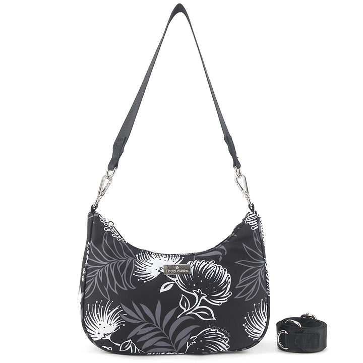 Shoulder Bag Amanda Ke'olu Lehua Black