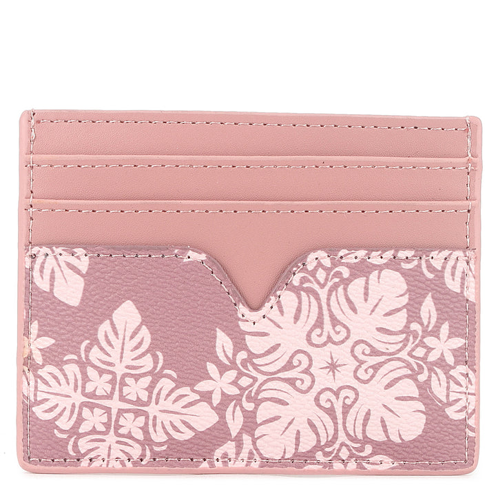Card Case Meilany Quilt Dusty Rose