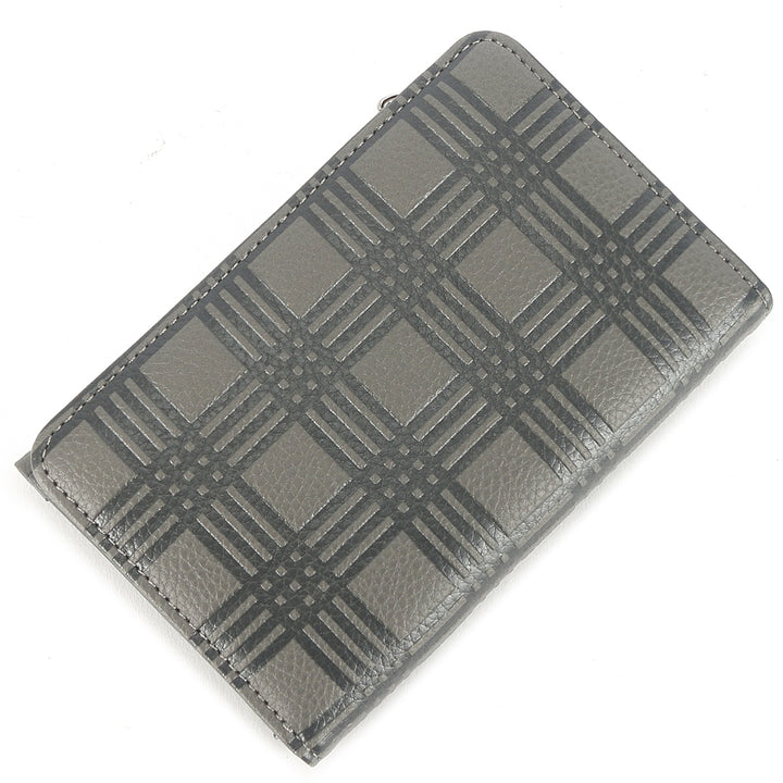 Wallet Joanne Palaka Embossed Grey