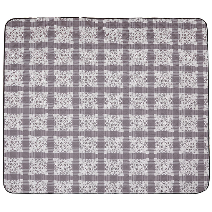 Beach Mat Palaka Quilt Brown