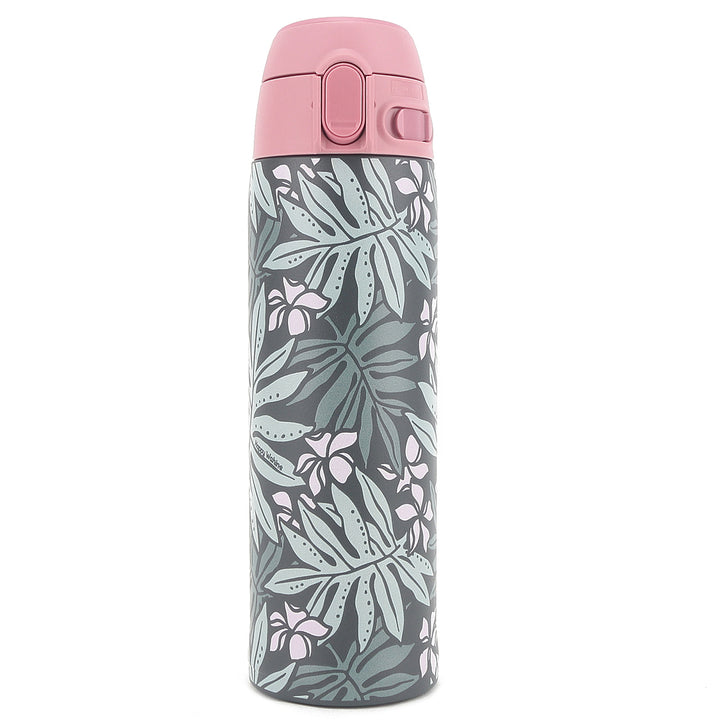 Insulated Water Bottle 15oz Lauae Dark Grey