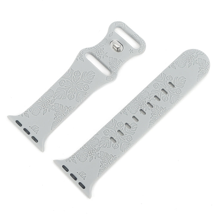 Watch Band Quilt 38mm Grey