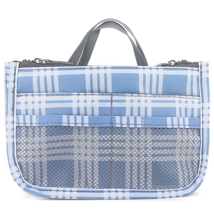 Bag Organizer Makiko Small Palaka Blue