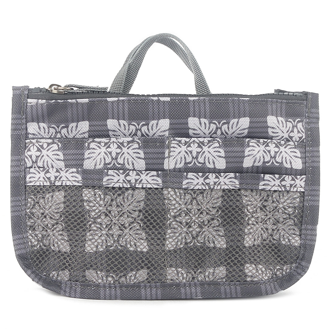 Bag Organizer Makiko Small Quilt Palaka Brown