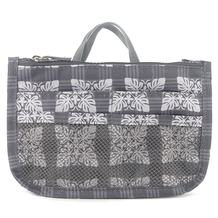 Bag Organizer Makiko Small Quilt Palaka Brown