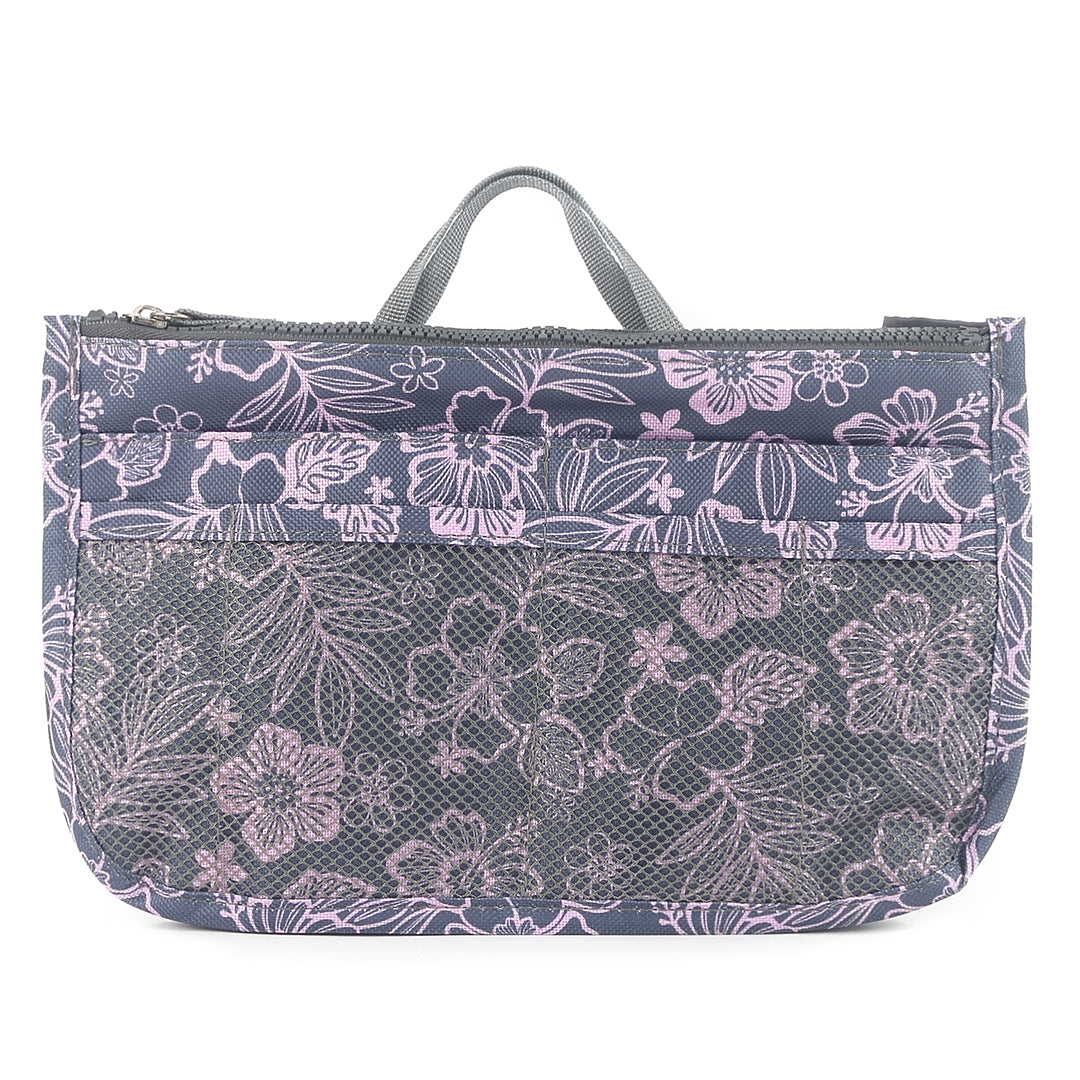 Bag Organizer Makiko Large Cherry Blossom Hibiscus Pink