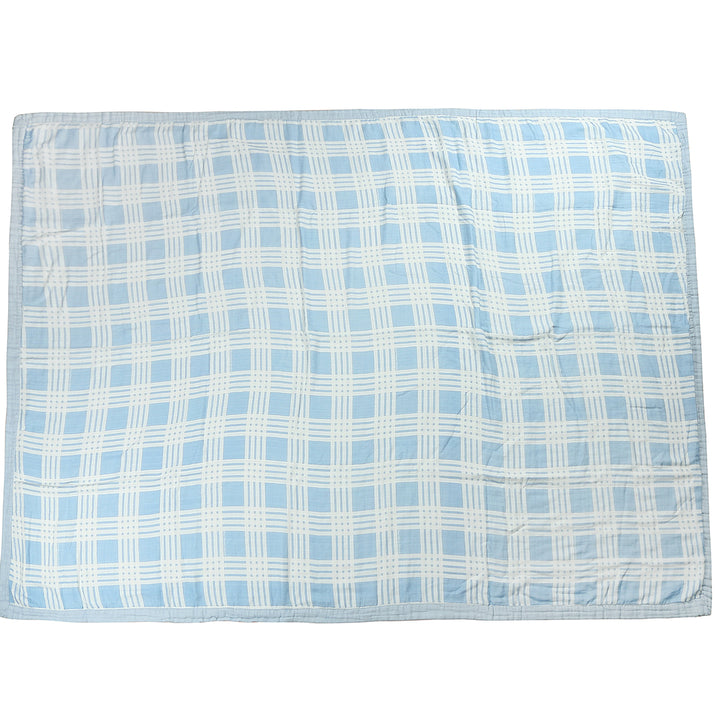 Luxury Bamboo Blanket Palaka Blue