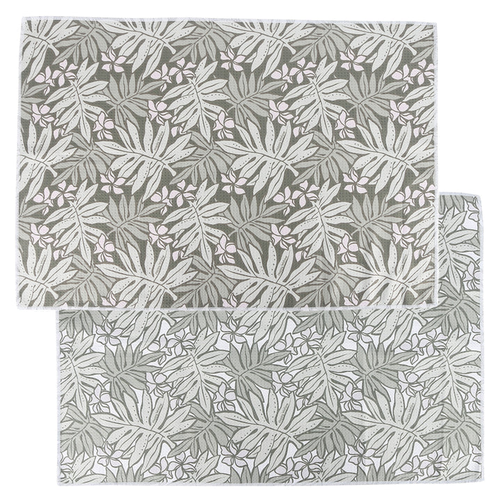 Multi-Purpose Waffle Kitchen Towel Lauae Dark Grey
