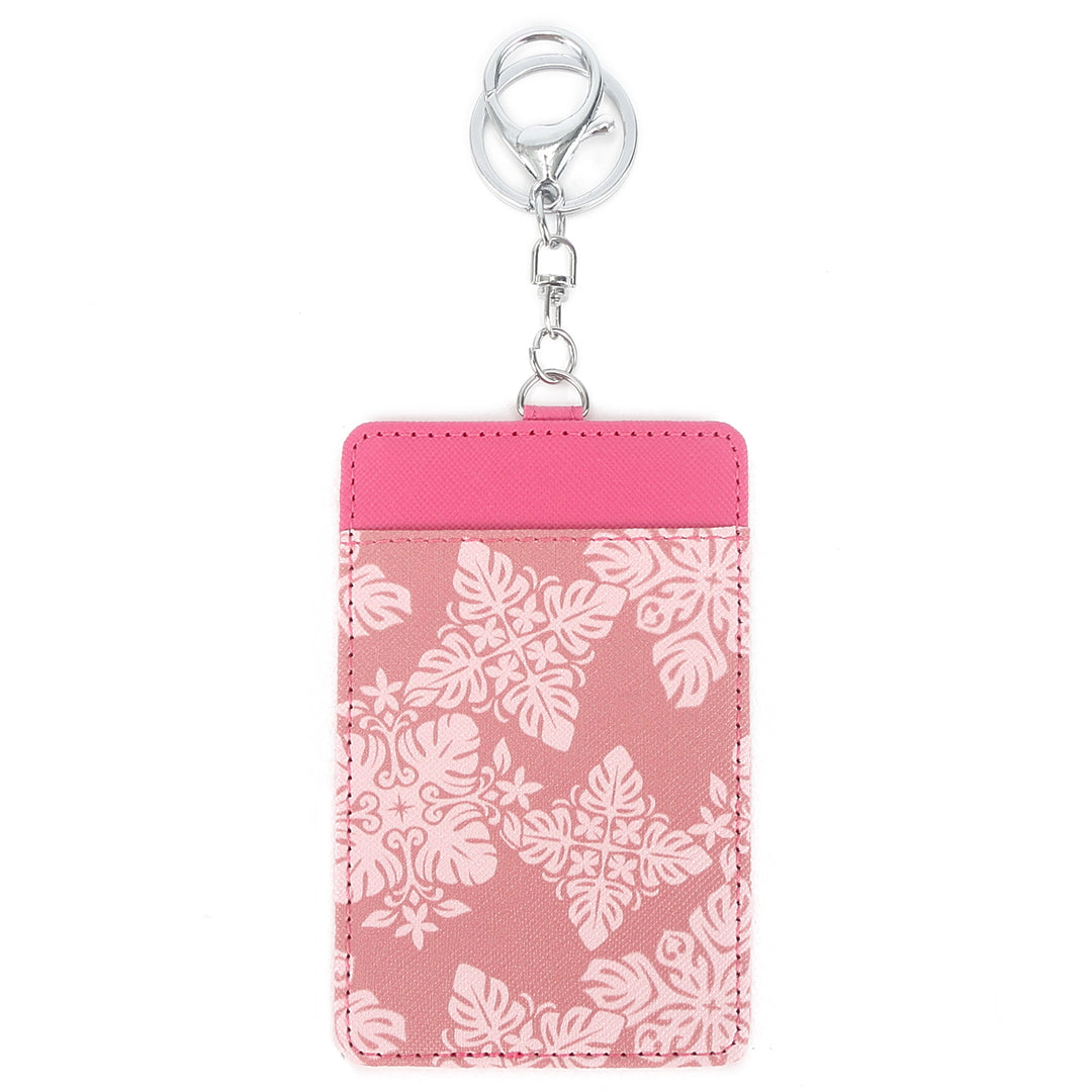 Card Case April Quilt Dusty Rose