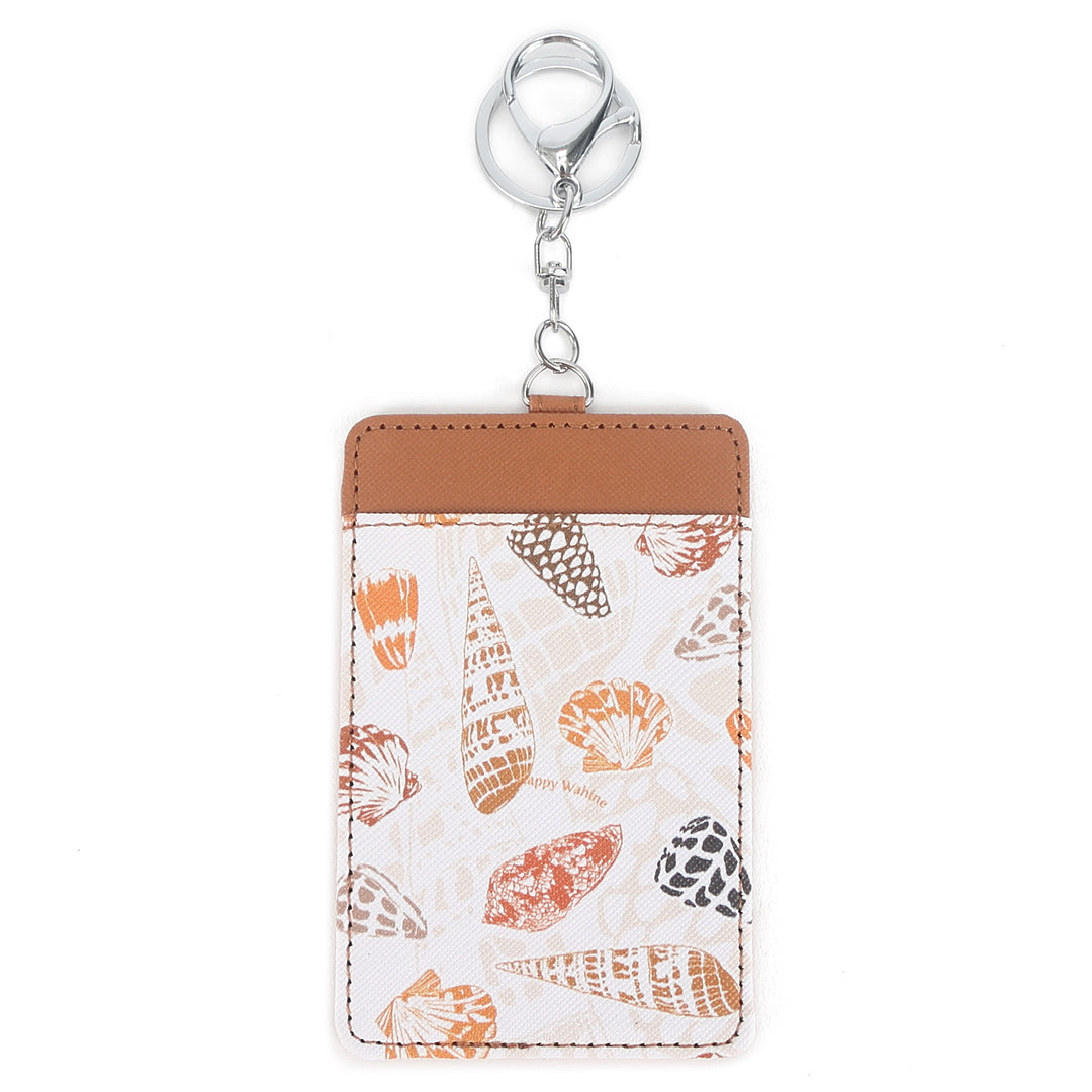 Card Case April Cone Shell White