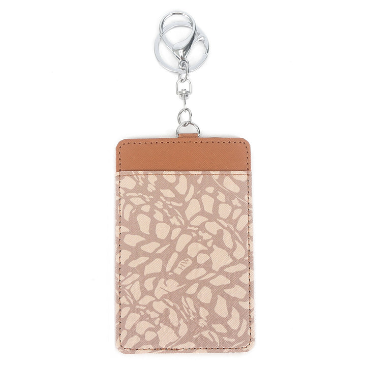 Card Case April Hebrew Shell Beige