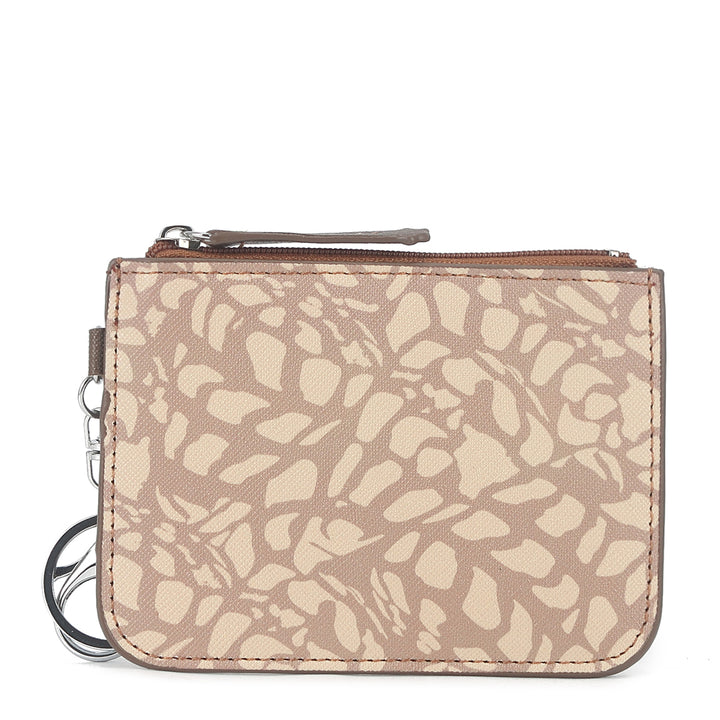 Card Case May Hebrew Shell Beige