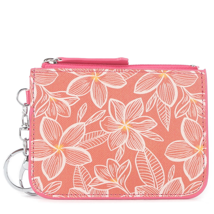 Card Case May Plumeria Pink