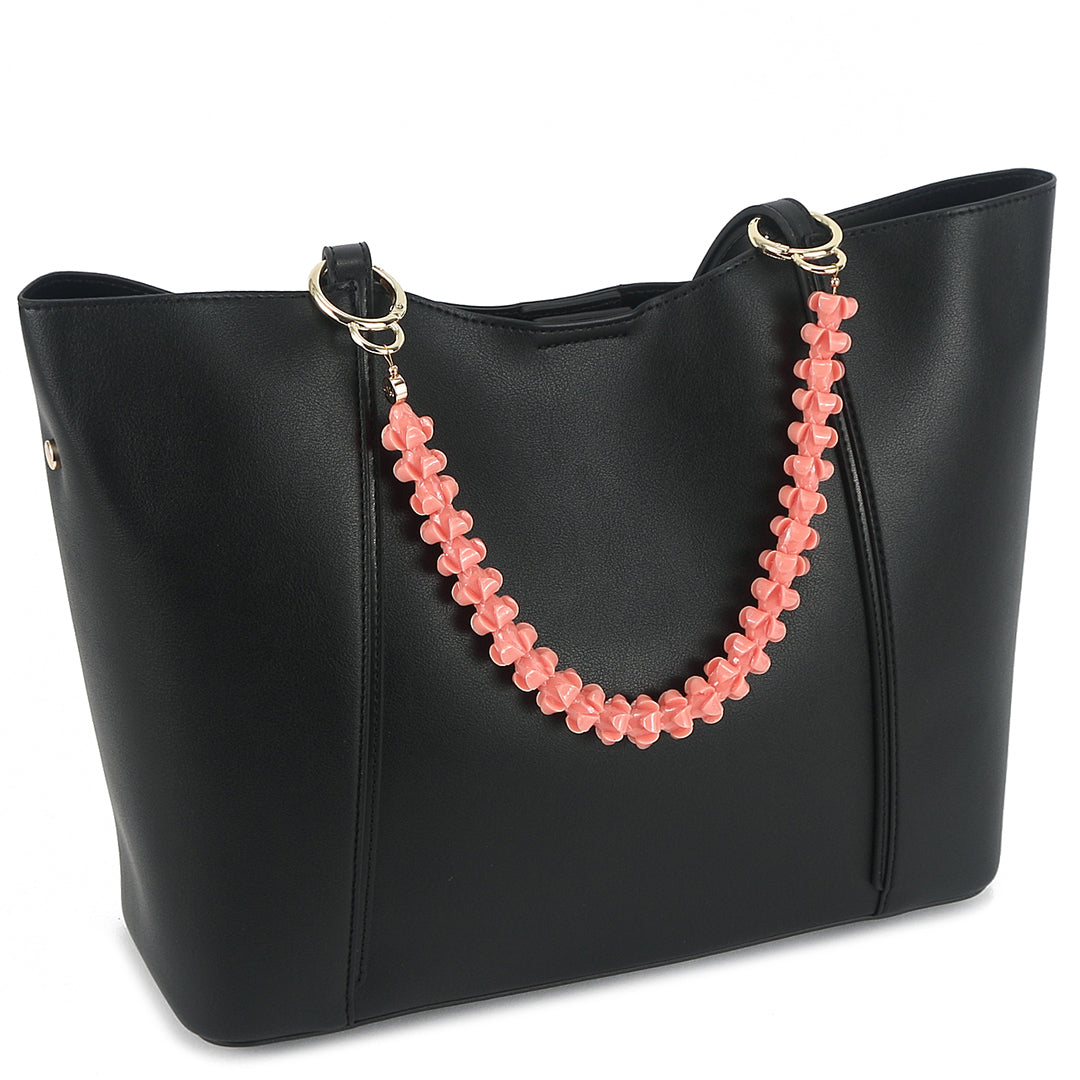 Lei Deco Charm 1-std Peach Puakenikeni