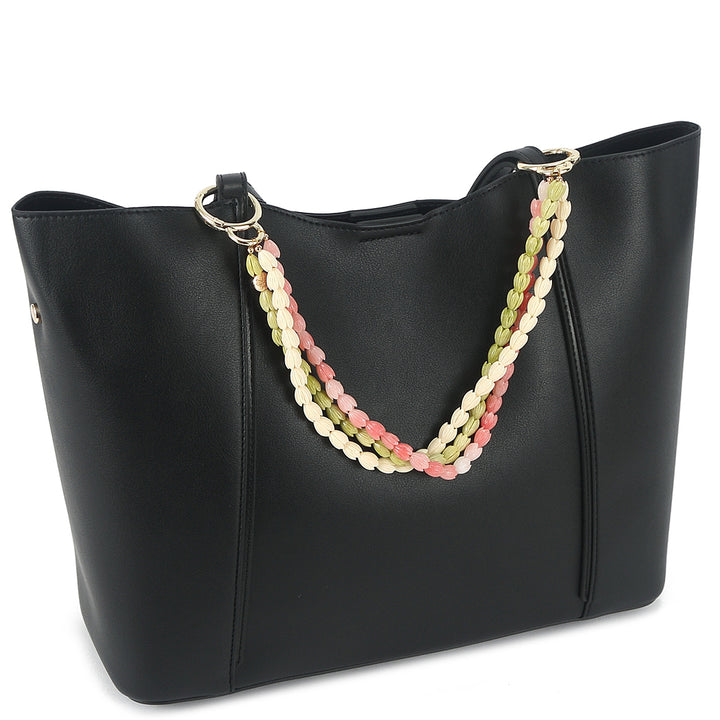 Lei Deco Charm 3-std White Pink Green Pikake