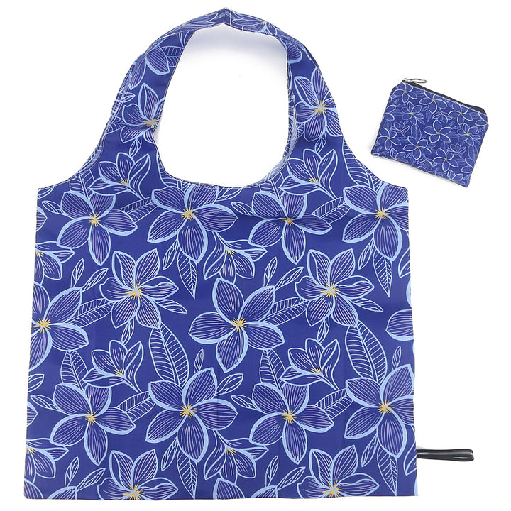 Foldable Bag Jake Plumeria Blue