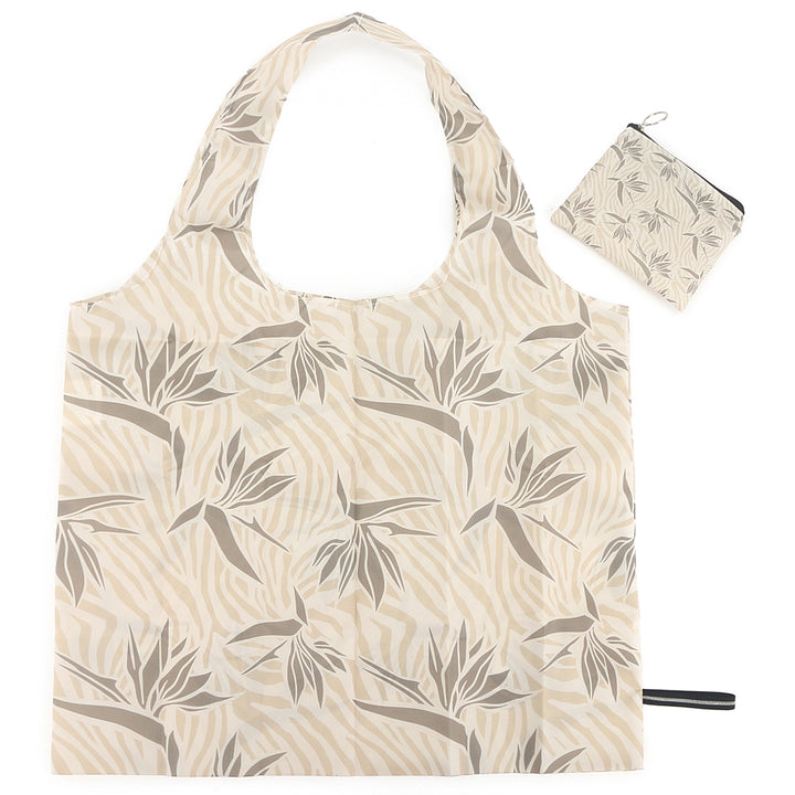 Foldable Bag Jake Bird of Paradise Cream