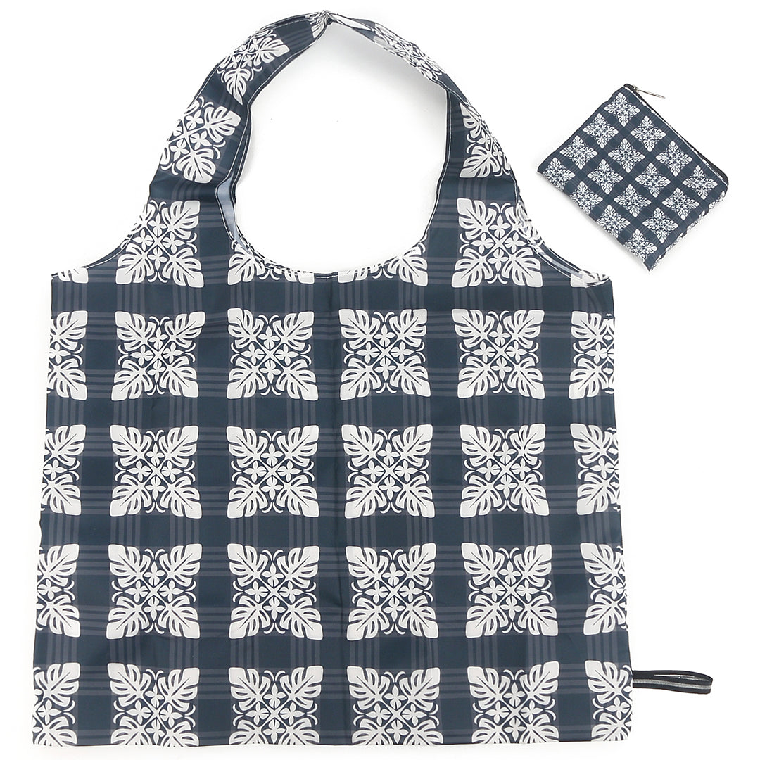 Foldable Bag Jake Quilt Palaka Navy