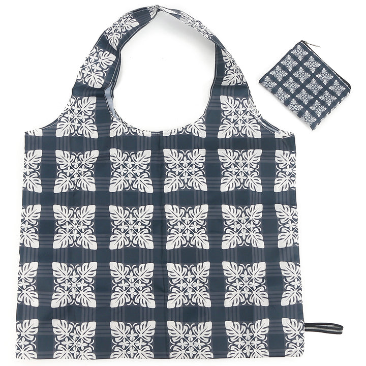 Foldable Bag Jake Quilt Palaka Navy