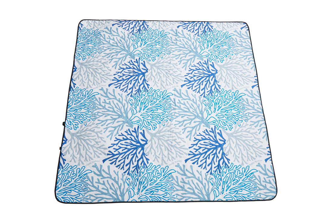 Beach Mat Coral Blue