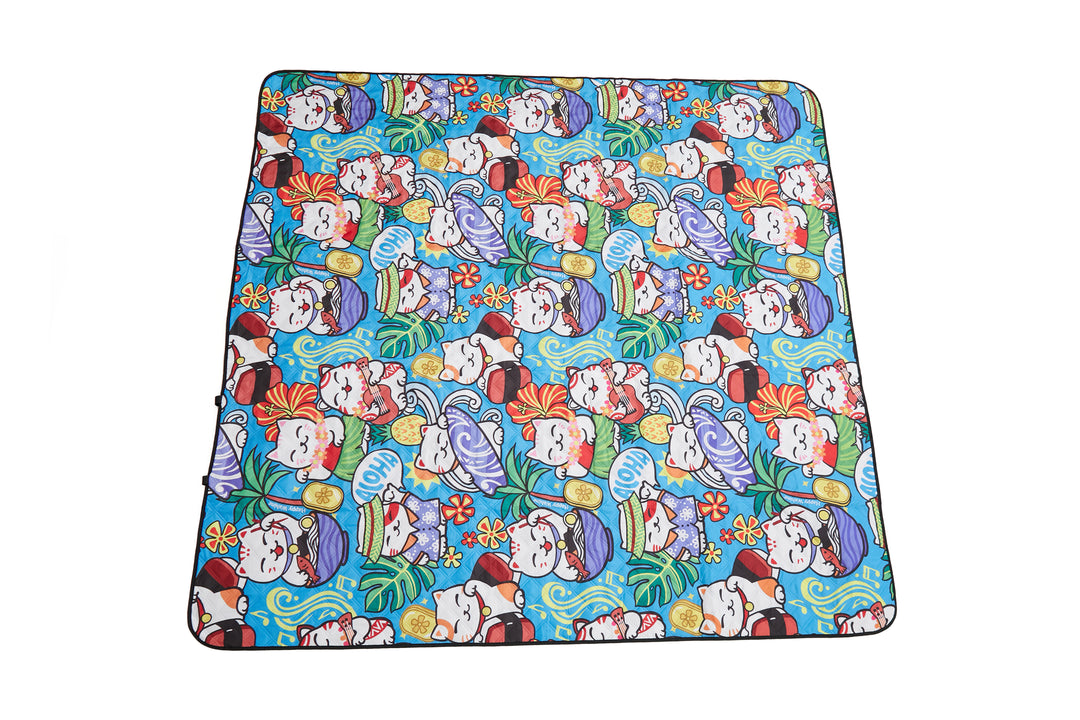Beach Mat Neko Teal