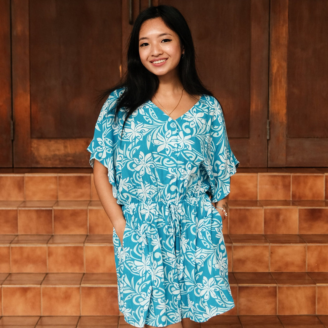 Romper Malia Tiare Infinity Blue