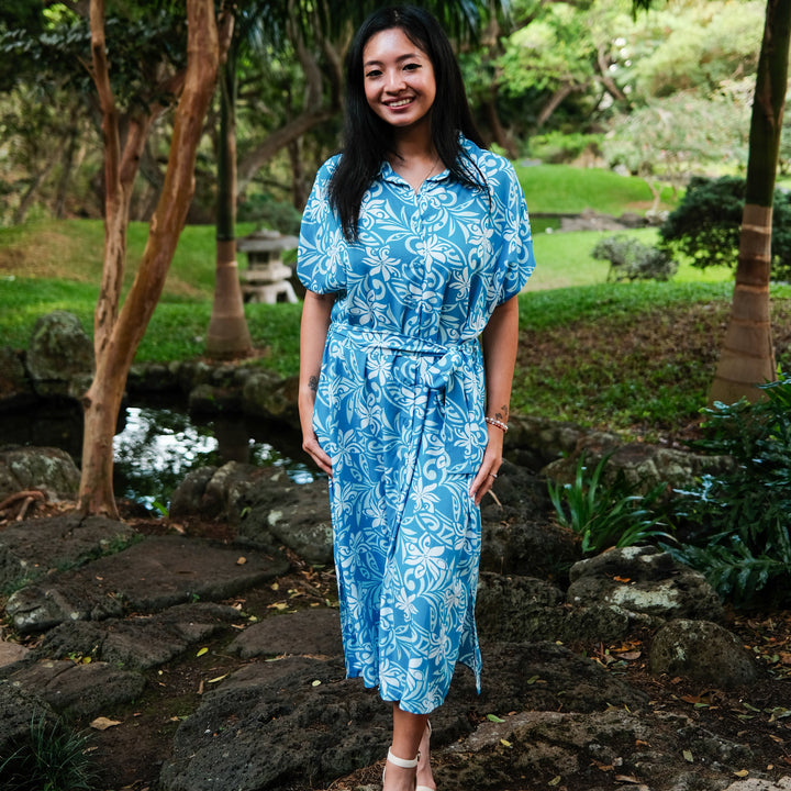 Medi Dress Kiana Tiare Infinity Blue