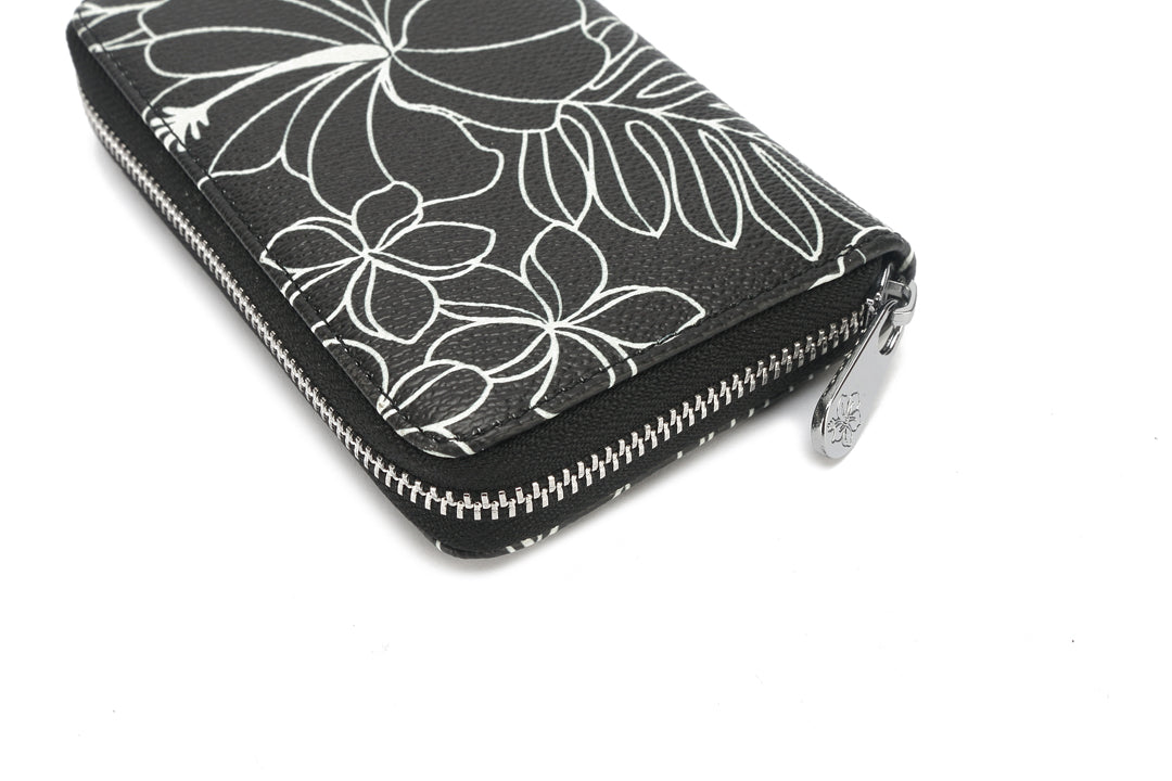 Wallet Chloe Hibiscus Lines Black