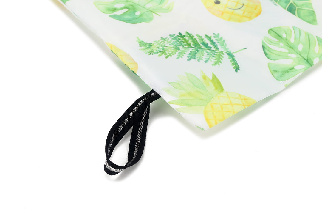 Foldable Bag Jake Monstera Pineapple White