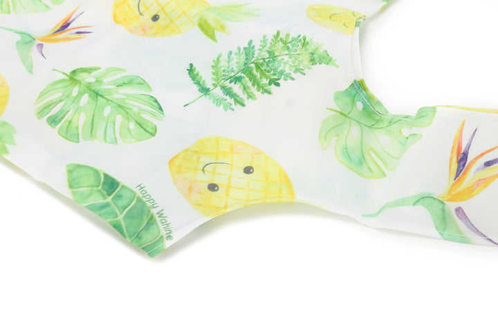 Foldable Bag Jake Monstera Pineapple White