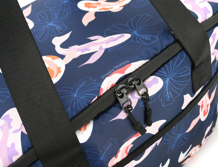 Cooler Tote Large Koi Navy