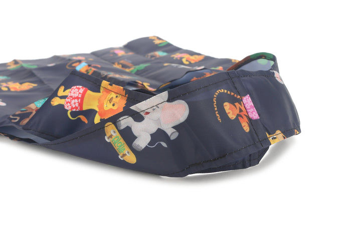 Foldable Bag Jake Zoo Animals Navy
