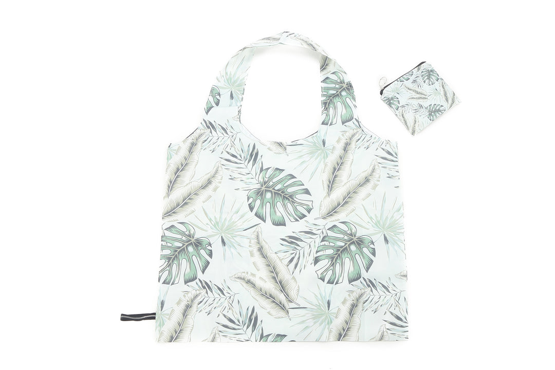 Foldable Bag Jake Monstera Teal