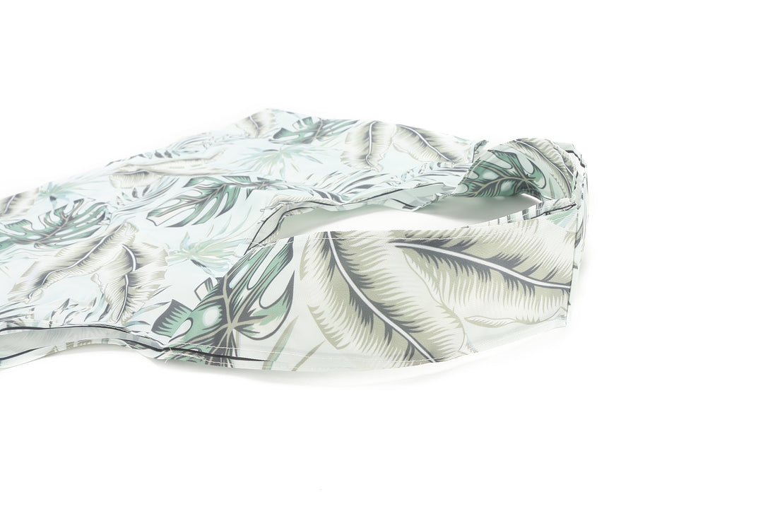 Foldable Bag Jake Monstera Teal
