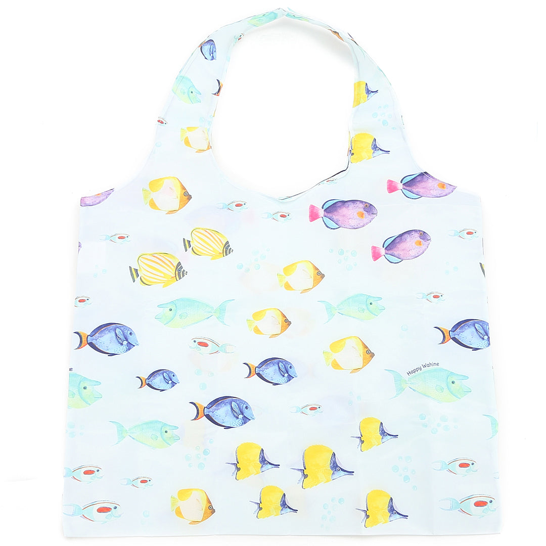 Foldable Bag Jake Fish ʻOhana Blue