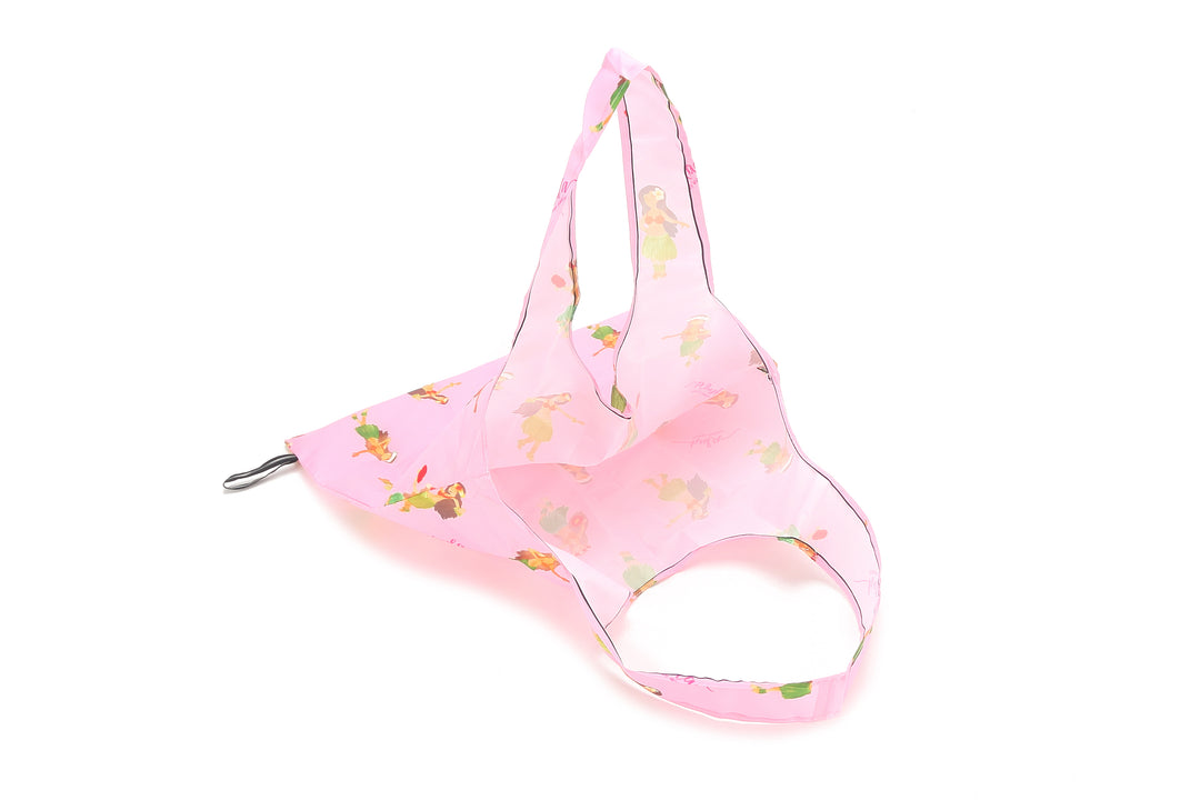 Foldable Bag Jake Hula Girl Pink