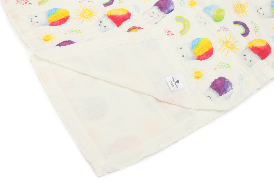 Baby Blanket Shave Ice White