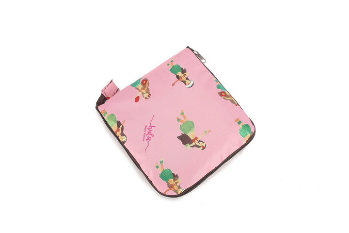 Foldable Duffle Bag Sophie Hula Girls Pink