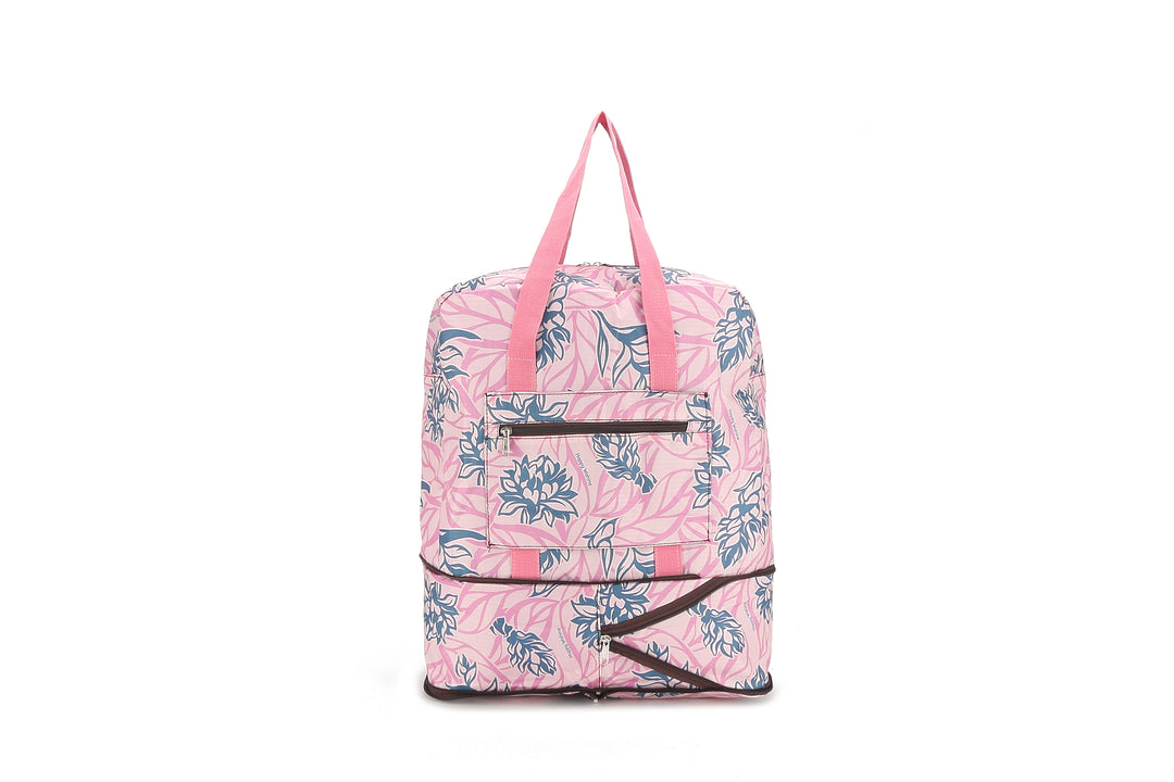 Foldable Duffle Bag Sophie Heliconia Pink