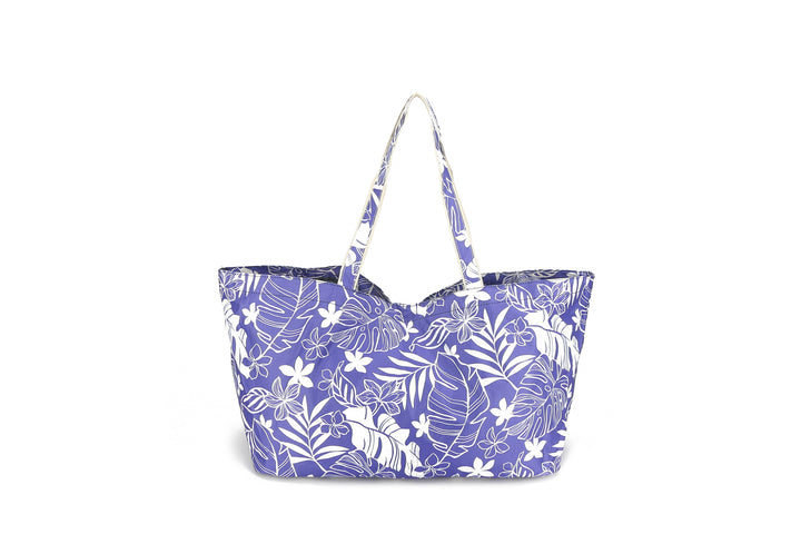 Carry-All Tote Monstera Purple