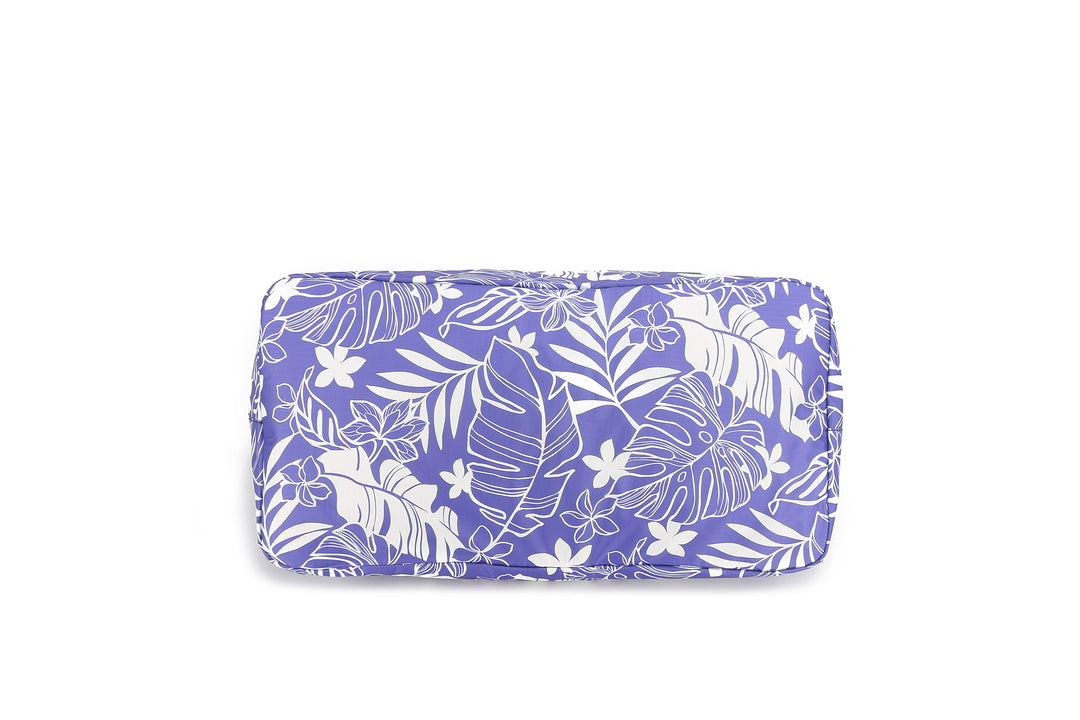 Carry-All Tote Monstera Purple