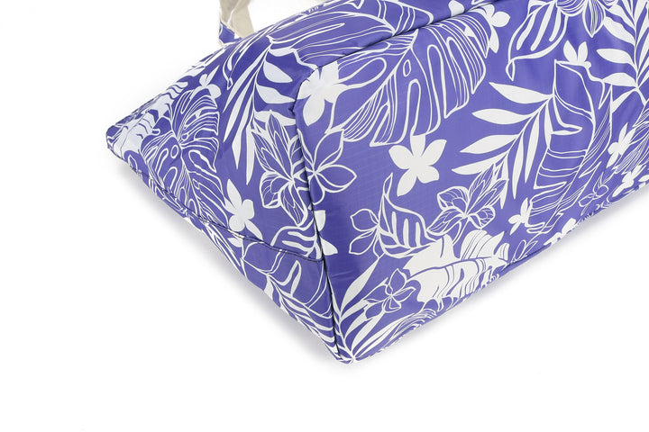 Carry-All Tote Monstera Purple